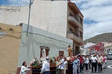 Misa, procesión y encuentro vecinal en La Higuera Canaria este domingo/TA.